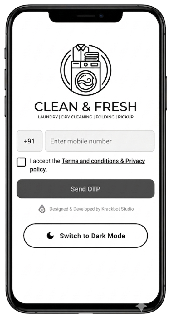 Bubbler Android customer app screen