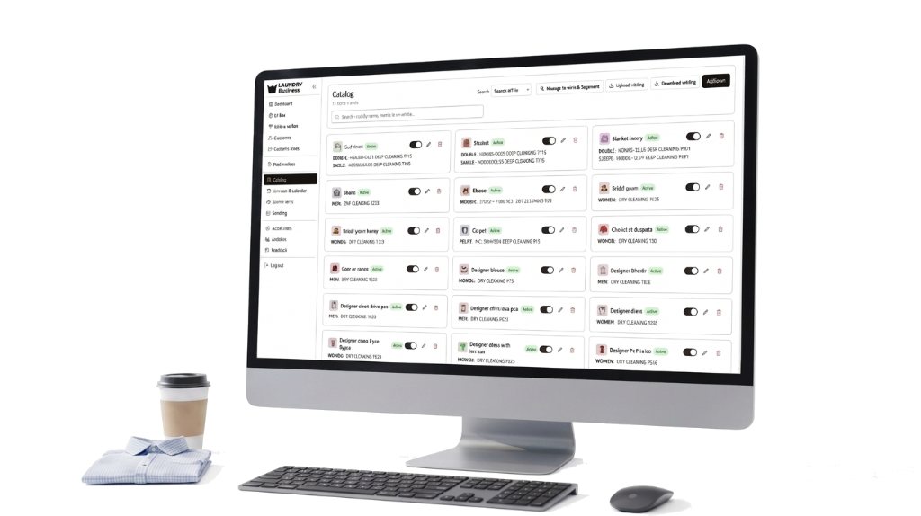 Bubbler web admin dashboard